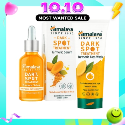 HIMALAYA Dark Spot Turmeric Face Wash & Serum Bundle Set 1s image