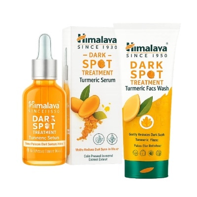 HIMALAYA - Dark Spot Turmeric Face Wash & Serum Bundle Set 1s