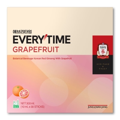 JUNG KWAN JANG - Everytime V Botanical Beverage Korean Red Ginseng with Grapefruit 10ml x 30s