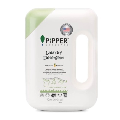 PIPPER STANDARD Laundry Detergent Lemongrass Scent (Made From Pineapple Fermentation) 900ml