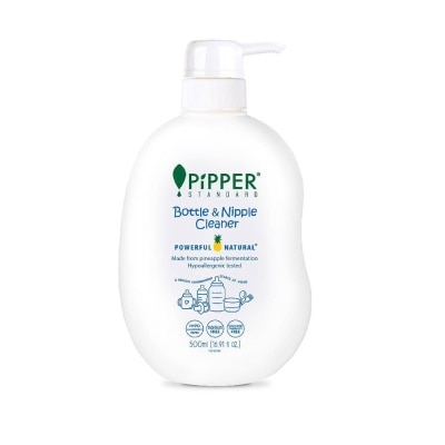 PIPPER STANDARD Pipper Standard Bottle & Nipple Gentle Fresh Cleaner 500ml (Made from Pineapple Fermentation)