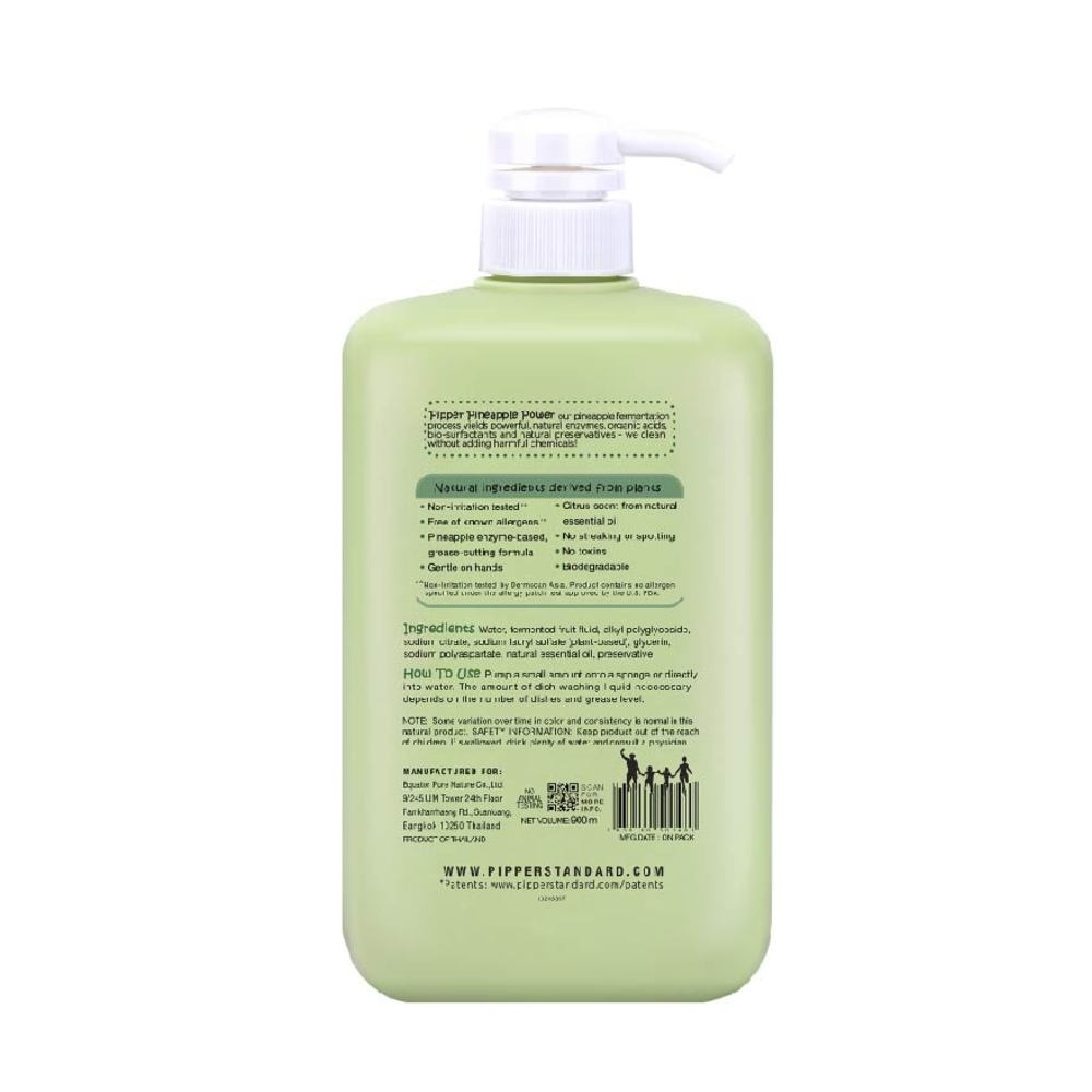 Dishwashing Liquid Grease Cutting Formula Citrus Scent (Made From Pineapple Fermentation) 900ml