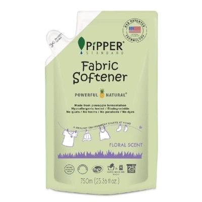 PIPPER STANDARD Fabric Softener Refill Floral Scent (Made From Pineapple Fermentation) 750ml