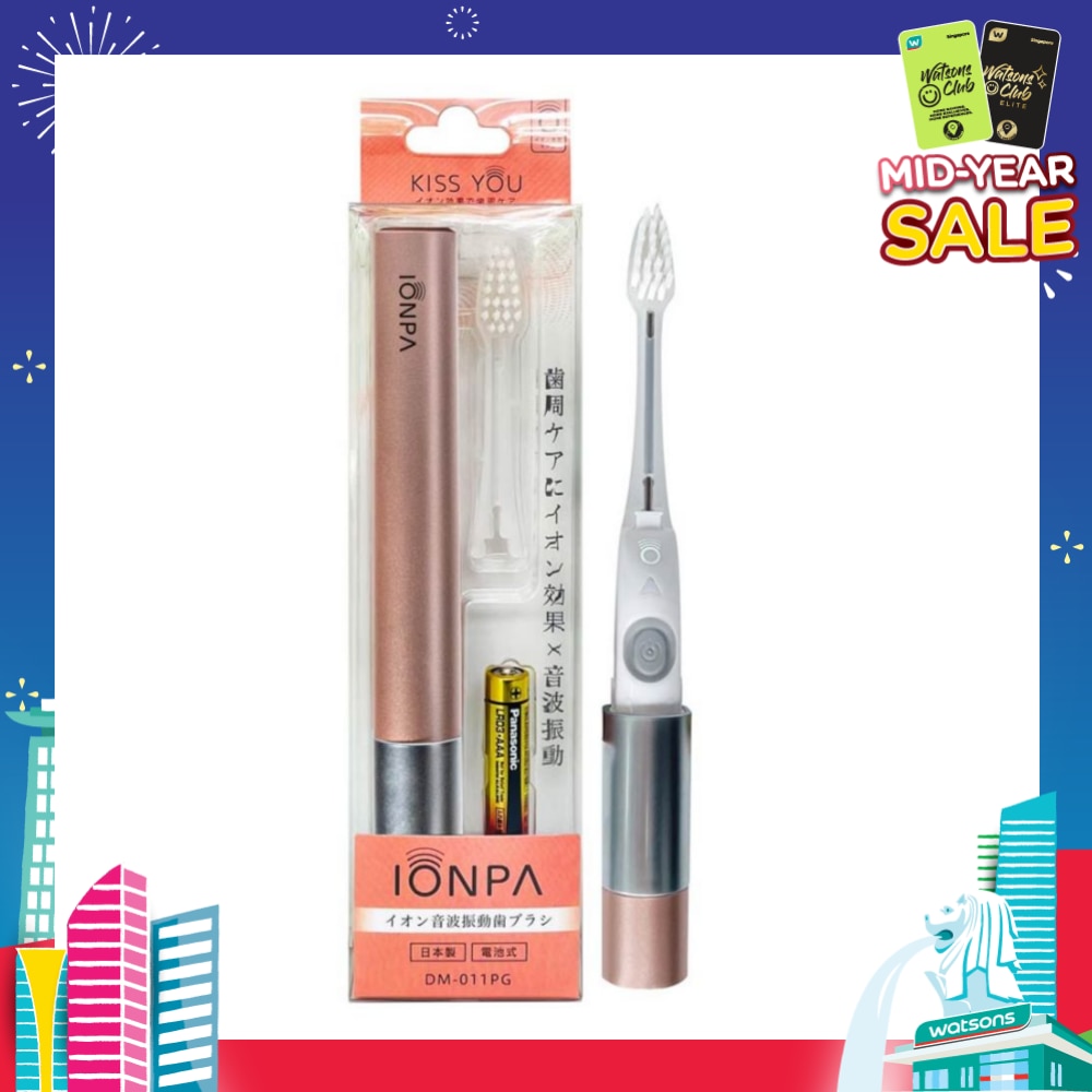 Ionpa DM 011 Gold Toothbrush 1s (Battery Included)