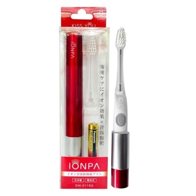 KISS YOU Ionpa DM 011 Red Toothbrush 1s (Battery Included)