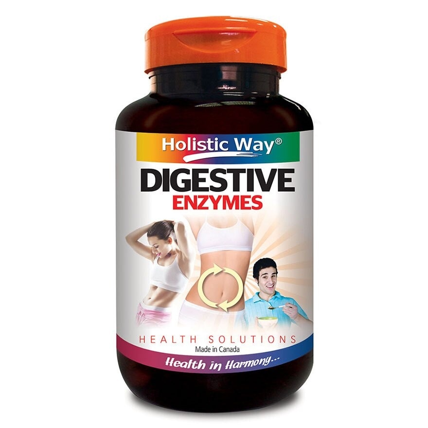 Holistic Way Digestive Enzymes 90 Vegetarian Capsules