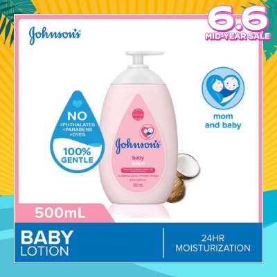 JOHNSON'S Baby Baby Regular Moisturizing Lotion 24H Moisturization 500ml