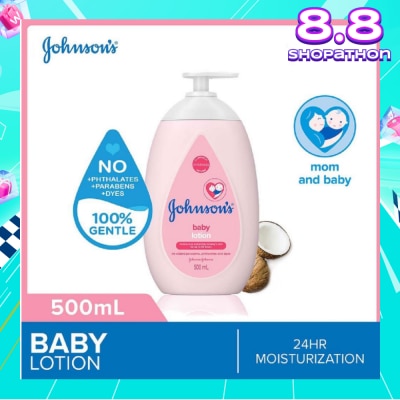 JOHNSON'S Baby Baby Regular Moisturizing Lotion 24H Moisturization 500ml