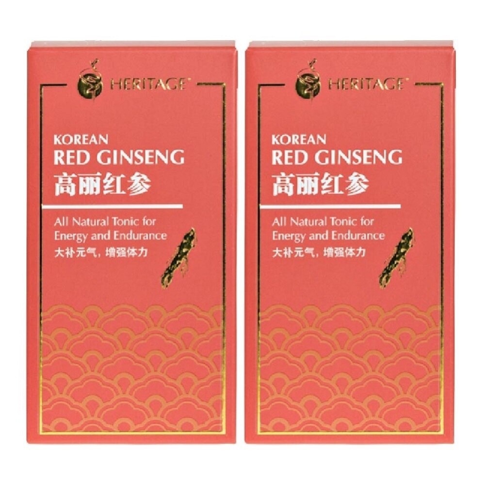 Korean Red Ginseng Capsules 60s x 2