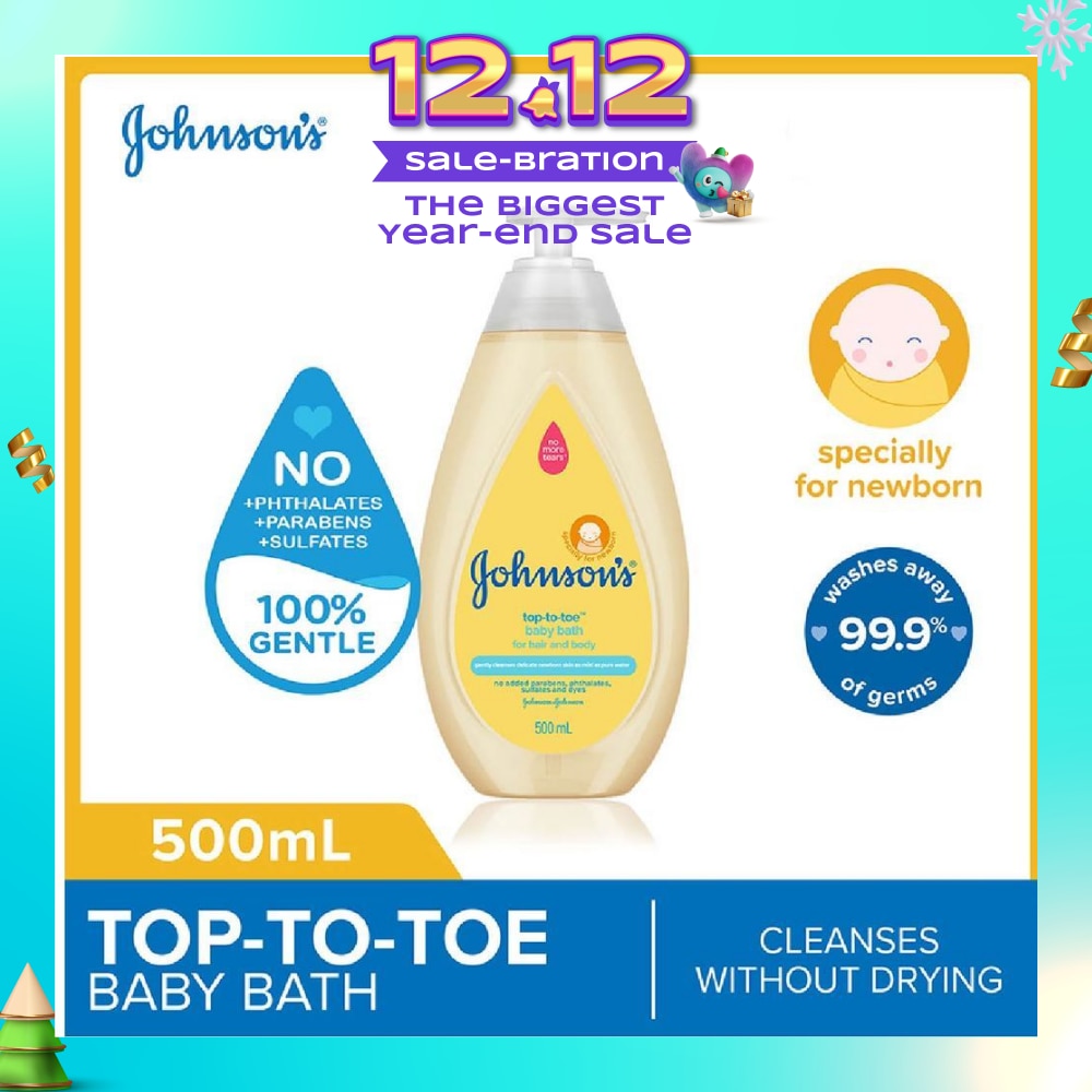 Baby Top-To-Toe Baby Bath 500ml