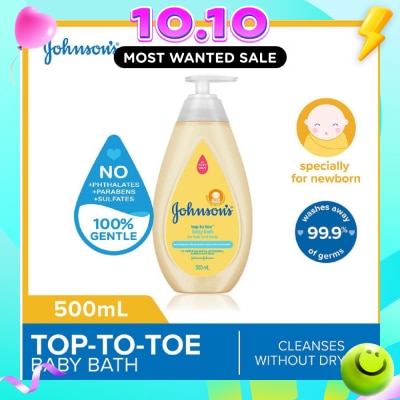JOHNSON'S Baby Baby Top To Toe Baby Bath 500ml image