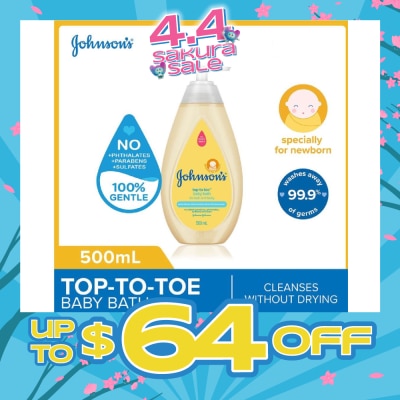 JOHNSON'S Baby - Baby Top-To-Toe Baby Bath 500ml