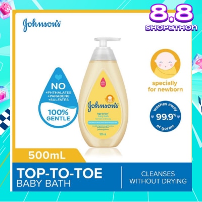 JOHNSON'S Baby  Baby Top-To-Toe Baby Bath 500ml