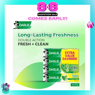 DARLIE - Double Action Freshness Toothpaste Value Pack 175g x 4s