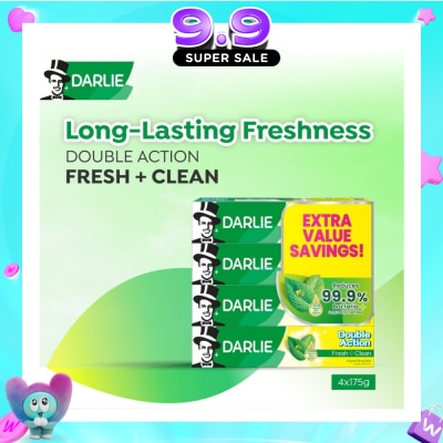 DARLIE - Double Action Freshness Toothpaste Value Pack 175g x 4s image