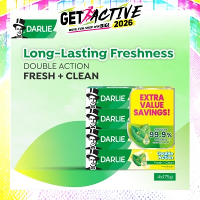 DARLIE - Double Action Freshness Toothpaste Value Pack 175g x 4s image