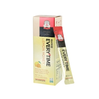 JUNG KWAN JANG - Everytime V Botanical Beverage Korean Red Ginseng with Lemon Honey 10ml x 10s