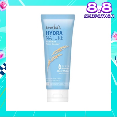 EVERSOFT Hydra Nature Ricebiotics Facial Cleanser 100g