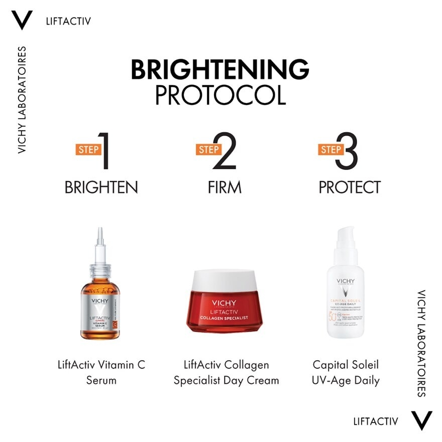 VICHY LiftActiv C15 Brightening Serum (Firmer & Glowing Skin + Less Fine Lines) 20ml