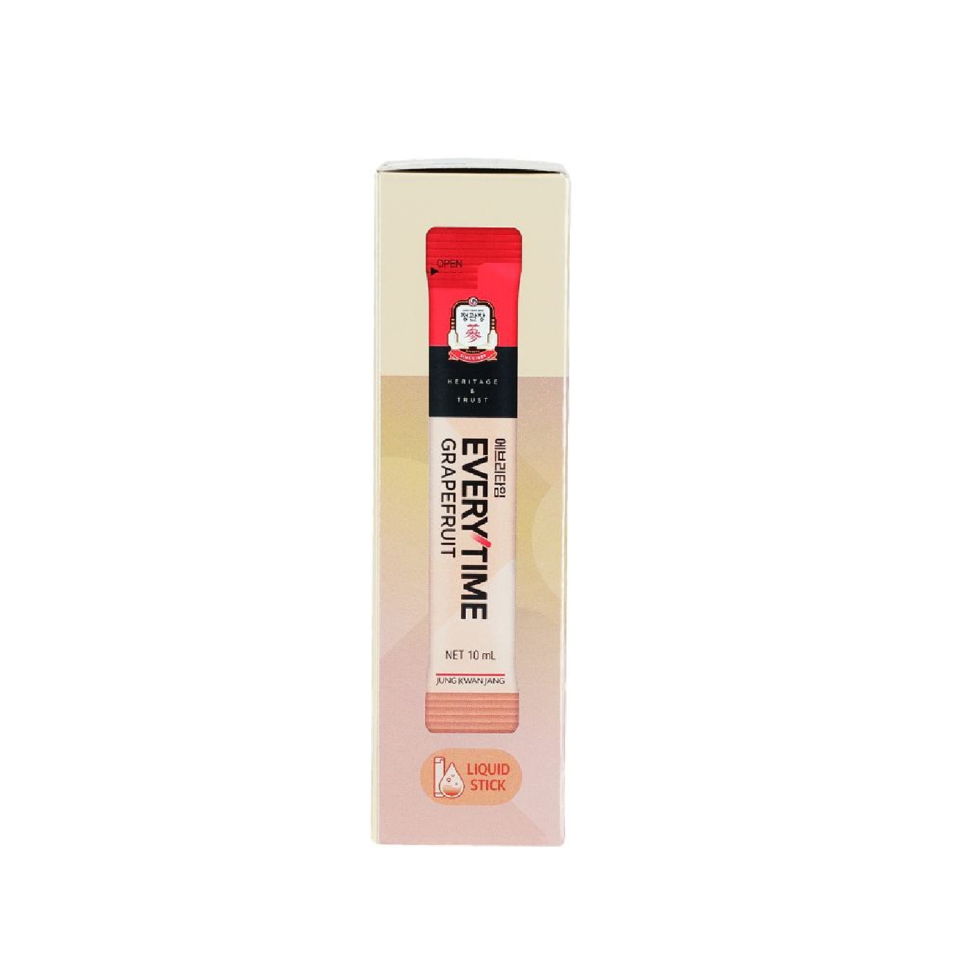 Everytime V Botanical Beverage Korean Red Ginseng with Grapefruit 10ml x 10s
