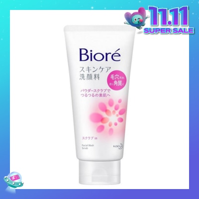 BIORE Facial Foam Scrub 130g