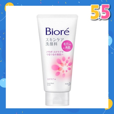 BIORE Facial Foam Scrub 130g