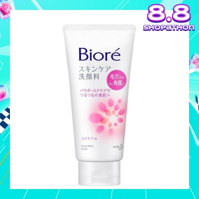 BIORE Facial Foam Scrub 130g
