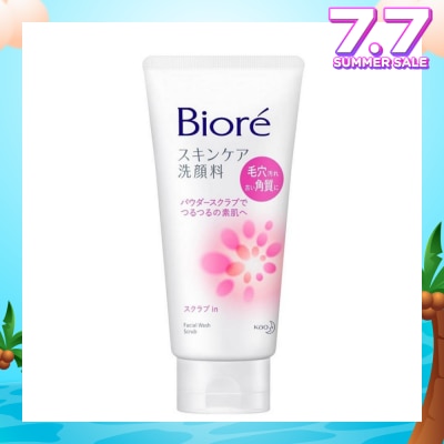 BIORE Facial Foam Scrub 130g