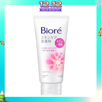 BIORE Facial Foam Scrub 130g