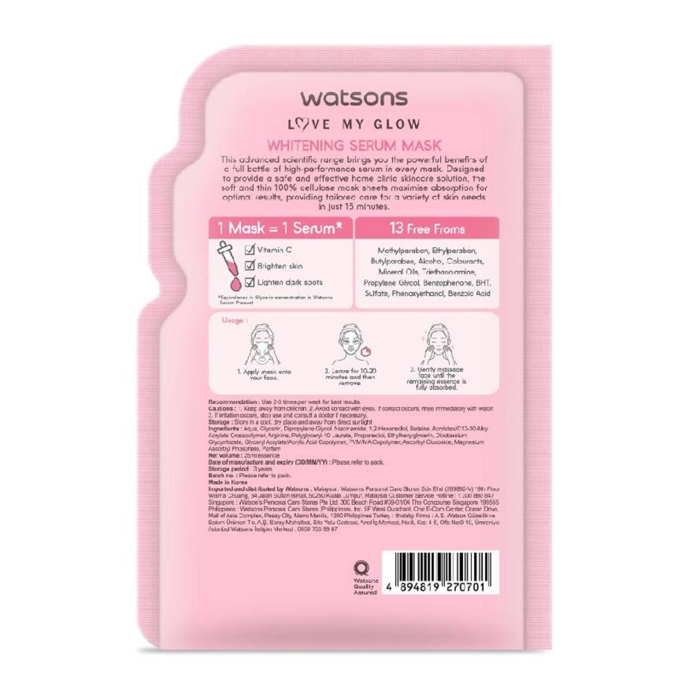 Watsons Whitening Serum Mask 5 sheets