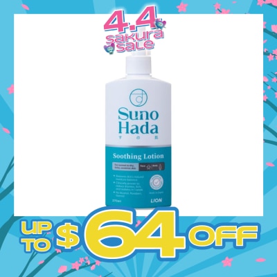 SUNOHADA - Soothing Lotion (Restore Skin's Natural Moisture Balance For Normal to Dry Itchy Sensitive Skin) 270ml (Expiry: Jun`2026)