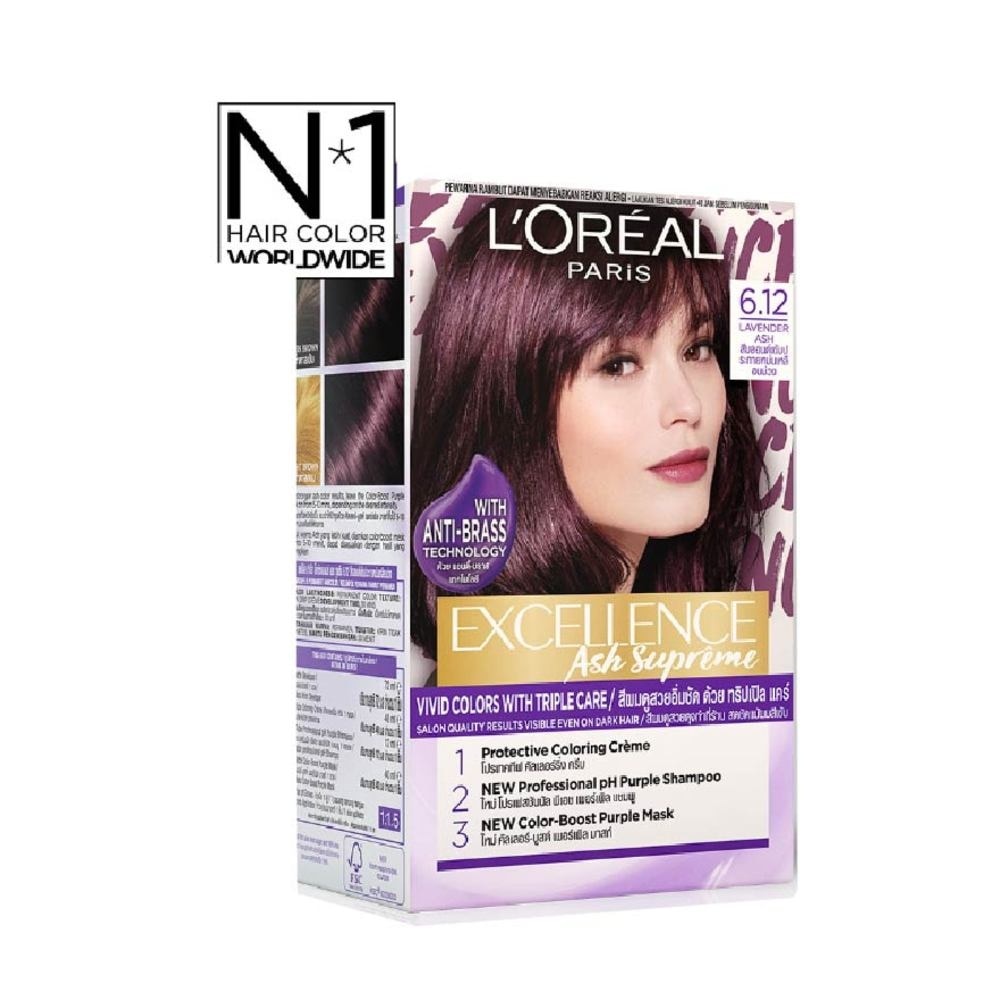 Fashion Hair Colour #6.12 Lavender Ash 172ml