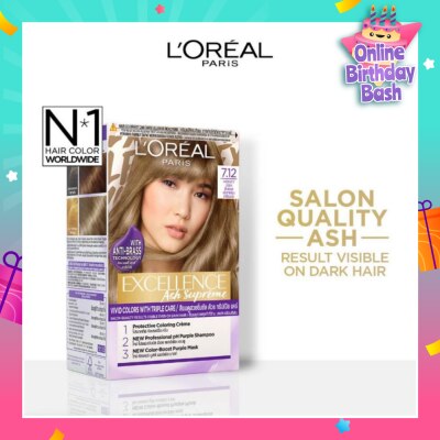 L'OREAL PARIS EXCELLENCE Fashion Hair Colour #7.12 Honey Ash 172ml