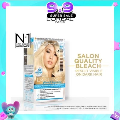 L'OREAL PARIS EXCELLENCE - Salon Quality Bleach (Suitable for All Hair Types including Dark Hairs) 245g image