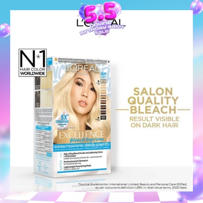 L'OREAL PARIS EXCELLENCE - Salon Quality Bleach (Suitable for All Hair Types including Dark Hairs) 245g