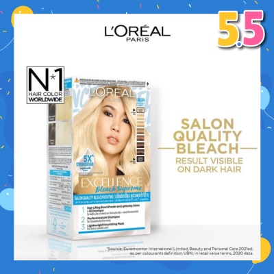 L'OREAL PARIS EXCELLENCE Salon Quality Bleach (Suitable for All Hair Types including Dark Hairs) 245g