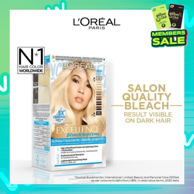 L'OREAL PARIS EXCELLENCE Salon Quality Bleach (Suitable for All Hair Types including Dark Hairs) 245g