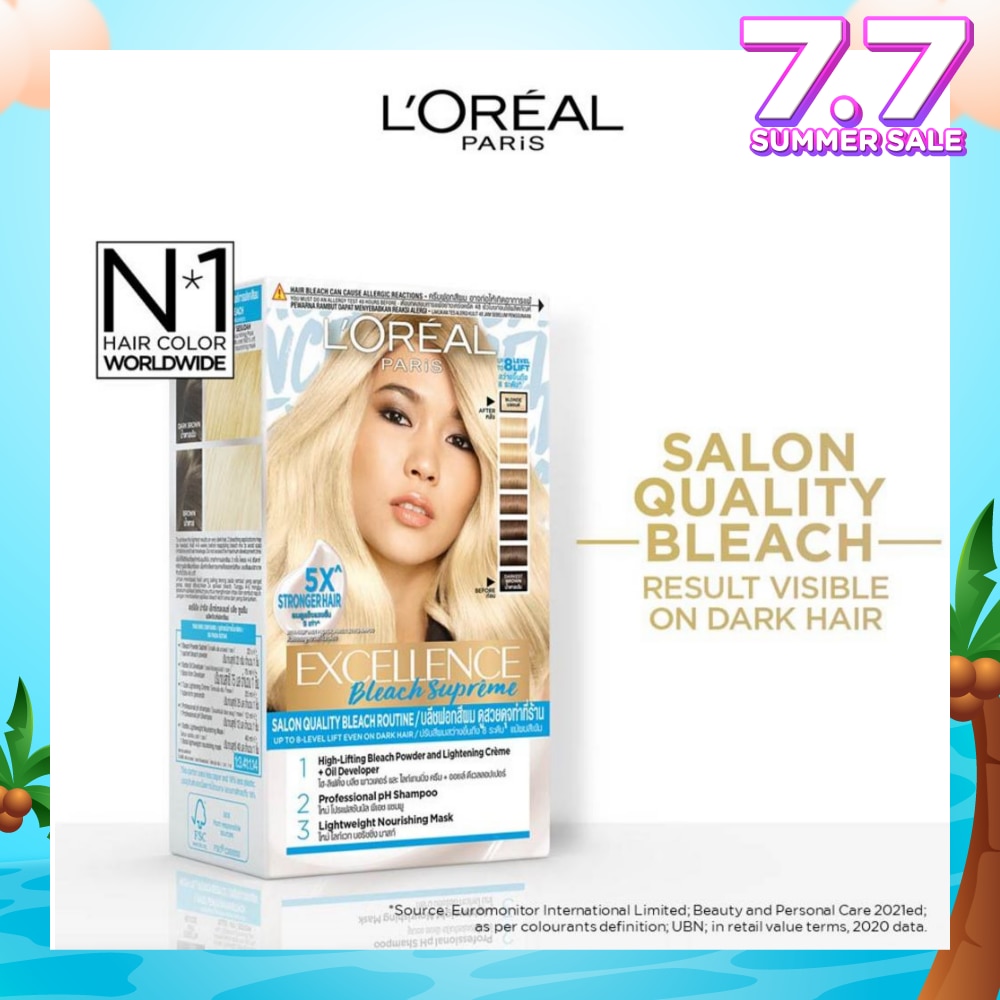 Salon Quality Bleach (Suitable for All Hair Types including Dark Hairs) 245g