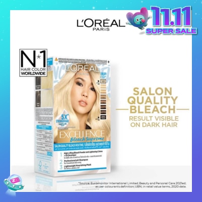 L'OREAL PARIS EXCELLENCE Salon Quality Bleach (Suitable for All Hair Types including Dark Hairs) 245g