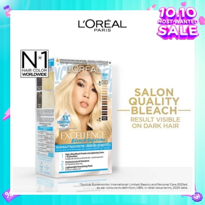 L'OREAL PARIS EXCELLENCE Salon Quality Bleach (Suitable for All Hair Types including Dark Hairs) 245g