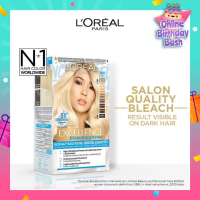 L'OREAL PARIS EXCELLENCE Salon Quality Bleach (Suitable for All Hair Types including Dark Hairs) 245g