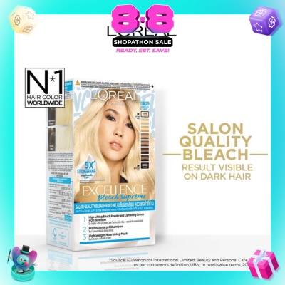 L'OREAL PARIS EXCELLENCE - Salon Quality Bleach (Suitable for All Hair Types including Dark Hairs) 245g