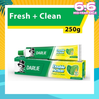 DARLIE Double Action Toothpaste Fresh + Clean Original Mint 250g