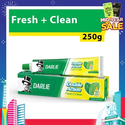 DARLIE Double Action Toothpaste Fresh + Clean Original Mint 250g