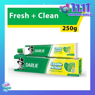 DARLIE Double Action Toothpaste Fresh + Clean Original Mint 250g