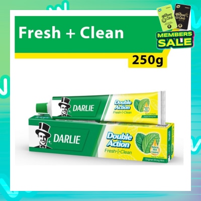 DARLIE Double Action Toothpaste Fresh + Clean Original Mint 250g