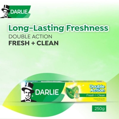 DARLIE Double Action Freshness Toothpaste Fresh + Clean Original Mint 250g
