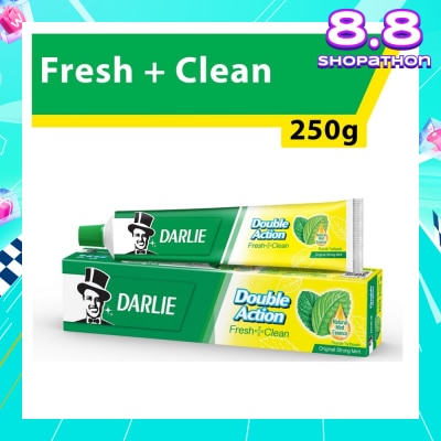 DARLIE Double Action Toothpaste Fresh + Clean Original Mint 250g