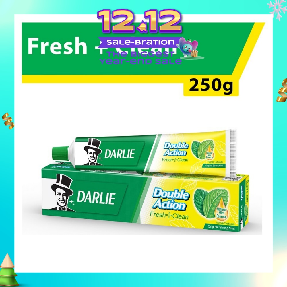 Double Action Toothpaste Fresh + Clean Original Mint 250g