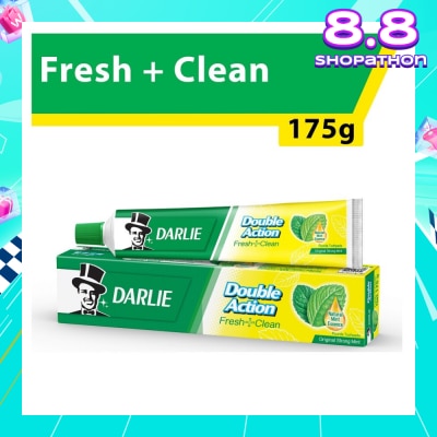 DARLIE Double Action Toothpaste Fresh + Clean Original Mint 175g